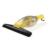 CLEANmaxx Akku-Fensterreiniger | Streifenfreie Sauberkeit | z.B. für Fenster, Fliesen, Spiegel | Keine Tropfen | Li-Ion Akku 1500 mA |[Gelb]