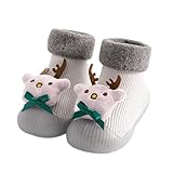 Hausschuhe Kinder Junge Sockenschuhe Baumwollschuhe Gestrickte Kinderschuhe Krabbelschuhe Babybodenschuhe,Krabbelsocken Sockenschuhe Für Mädchen Junge