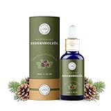 LEBBIO Zedernholzöl 30ml [100% NATÜRLICH & PUR] gewonnen aus dem Holz der Atlaszeder, 100% Zedernöl, zum Auffrischen von Zedernholz – ätherische Öle Zeder - ätherisches Duftöl