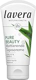 lavera Pure Beauty Mattierende Tagescreme 50ml – Naturkosmetik Gesichtscreme mit Acnilys & Bambus – vegane Gesichtspflege für unreine Haut & Mischhaut – feuchtigkeitsspendende Tagescreme