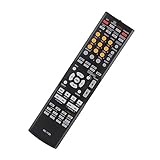 NUOBESTY Fernbedienung für Receiver Ir Fernsteuerung Kompatibel mit Rc Avr ohne Batterie Elegantem Schwarz Einfache Bedienung Stabil und Zuverlässig