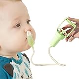 Nasavio Nasensauger, Nasenpumpe Manuell Nasal Aspirator Nasensekretsauger, Nasensauger Nasenreiniger Nasen Sauger Saugpumpe, Sicherheit für Babys, Kinder und Erwachsene(Grün)