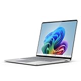 Microsoft Surface Laptop | Copilot+ PC | 13.8” Touchscreen | Snapdragon X Plus (10 Kerne) | 16GB RAM | 256GB SSD | neuestes Modell, 7. Edition | Windown 11 Home | Platin