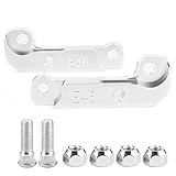 Dyocoag Aluminiumlegierung Lenkerlockadapter Erhöhen Sie die Drehwinkel -Drift -Tuning für 3er E46 98 06