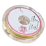 Armbandschnur, 0,3 mm x 1 m, Perlenfaden für Armbänder, Basteln, verschleißfest, Schmuckherstellung, Draht, Perlenschnur