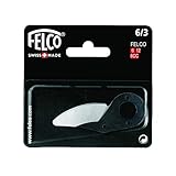 FELCO 6/3 Ersatzklinge für FELCO 6 und 12 Gartenscheren, gehärteter Stahl, einfacher Austausch, präziser Schnitt, Originalteil für Bypass-Scheren, Schweizer Qualität