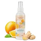 Jean & Len Trockenöl Orange & Ingwer, reichhaltige Pflege für den Körper, 99% des Produktinhalts natürlichen Ursprungs, erfrischender Duft, ohne Parabene & Silikone, Körperöl vegan, 100 ml