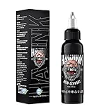 HAWINK Tattoo Farbe Black 2oz (60ml) 1 Flaschen Rein Schwarz Tinten Professionel Tattoo Zubehör Ink TI203DE-60-001