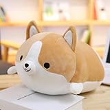 QhBdjx Niedliches Corgi Kissen Shiba Inu Puppe Shiba Inu Hund Kissen Plüschtier Kinder Geburtstagsgeschenk 50CM 3