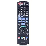 Fernbedienung N2QAYB001077 für DMRHWT260GN DMRPWT560 DMR-PWT560GN und andere Modelle, keine Programmierung erforderlich, Blue-Ray-Player-Fernbedienung
