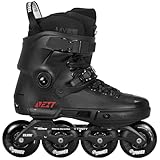 Powerslide Inline Skate Next Core Black 80, für Urban und Fitness, für Damen und Herren