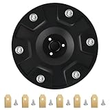 PASUKTER 6-Klingen-Scheibe, kompatibel mit Segway Navimow Roboter-Rasenmäher i-Serie, i105e, i108e, i110n, Klingen für Roboter-Rasenmäher