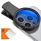 K&F Concept Universell Handykamera CPL Filter Objektivset, Polarisationsfilter für Handykamera, 52mm Polfilter für 15 14 13 12 Serie