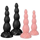 Hrekssi Riesige Monster Dildo Analplugs für Männer Flexibel Analdildo mit Saugnapf Dildos Anal Stecker Dicker Butt Plug Anal Dilatator Prostata Massager Sex Spielzeug für Frauen Männer Paare(Flesh,XL)