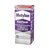 Metylan Raufaser, starker Tapetenkleister für Raufasertapete mit hoher Anfangsklebkraft, langlebiger & korrigierbarer Kleister mit Methylcellulose, 1x360g