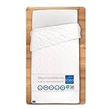 LINEA by böhmerwald Baumwolle Natur Bettdecke, 100%, Weiß, 135 x 200 cm