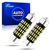 GZ5CG 36MM Soffitte Auto-Innenraumleuchten 320LM 6500K Gleichstrom DC 12/24V 2 Stück