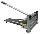 qteck Laminatschneider LC225, 66LC225000002, 225mm mit Lineal Parkettschneider Designcutter