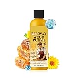 Deuineyi Holzpolitur - Natürlicher Staubentferner,Möbelpolitur & Bodenpflege für Holz - für Schlafzimmer Flur Wohnzimmer Küche Regale Tische Schreibtisch Stühle