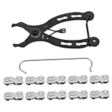 ifundom 1Satz Fahrradkettentrenner Kettennieter Schnellverschluss Werkzeug für Einfache Montage und Demontage von Kettenschnellverschlüssen Langlebige Stahlkonstruktion Geeignet
