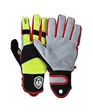 SEiZ Jagdhandschuhe Wild Trail Gelb/Schwarz/Rot Größe 10