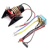 RC Boot 2-3S Wasserkühlung DC 550 Motor + 80A ESC Geschwindigkeitsregler + Motorhalterung für RC Boot Angeln Köder Schlepper Marine Jetboot