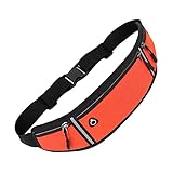 JOINPAYA Wasserdichter Gürteltasche für Frauen Hüfttasche Oxford mit Ohrhörerloch für Sport Joggen Reisen und Einkaufen Praktischer Stauraum für Handy und Lippenstift
