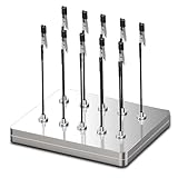 Ruimooto 10 Stück Dritte Hand Löten und 1 Eisenbox als Basis - Flexibler Löthilfe mit Krokodilklemmen und Magnetfuß - Ideal für Platinenhalter, Elektronik, Modellbau zubehör und Hobbyarbeiten