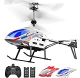 DEERC DE28 Hubschrauber Ferngesteuert,für Einsteiger,Indoor RC Helikopter Spielzeug mit LED-Beleuchtung,2,4GH 3,5Ch RC Heli mit Gyro Schwebefunktion,Geschenk für Kinder ab 12 Jahren