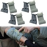 Israelische Bandagen 4pcs 56 Fuß x 4 Zoll Nylonkompressionsverband, tragbares Notfall -Tourniquet für Wundversorgung, Erste -Hilfe