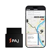 PAJ GPS elektronisches Fahrtenbuch, finanzamtkonform, lückenlos & manipulationssicher, OBD2 Stecker, automatische GPS Aufzeichnung, Global SIM Karte, Auto, LKW UVM