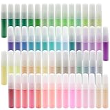 Allazone Sandmalkarten Art, Sand Art Kit, Sandmalerei Spielzeug für Handwerk, DIY Zeichnung, Dekor, Malen, 60 Farbe, 600g