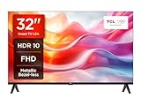 TCL 32L5A, 32 Zoll Fernseher, FHD, HDR smart TV unterstützt bei Android TV (Kindermodus, Dolby Audio, kompatibel mit Google Assistant)