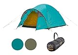 Grand Canyon Topeka 2 - Kuppelzelt für 2 Personen | Ultra-leicht, wasserdicht, kleines Packmaß | Zelt für Trekking, Camping, Outdoor | Blue Grass (Blau)