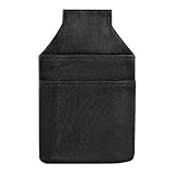 Profi Kellnerholster Kellnerhalfter aus Nappa-Leder, Schwarz, Hamosons 1009