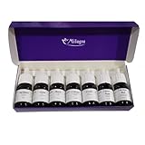 KINEPHARMA | Bachblüten Set 30 ml | Packung mit 7 Stück | Original Bachblüten | Agrimony, Aspen, Kirschpflaume, Chestnut Bud, Cerato, Centaury, Beech