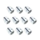 LLHCF 10 Stück runde Griffkeile Hammer Spaltkeile Hand Metall Rundstahl für Klauenhammer Schlitten Outdoor Werkzeug Wartung