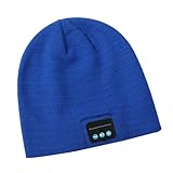 KIXZSAZ Unisex gestrickte Bluetooth Mütze. Bleiben Sie warm und verbunden mit der stilvollen gestrickten Bluetooth Kappe, elastisch und bequem weich