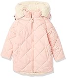 Amazon Essentials Mädchen Langer gesteppter Cocoon-Puffermantel, Hellrosa, 9 Jahre