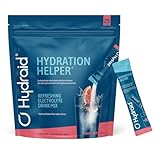 Hydraid Hydration Helper® GRAPEFRUIT – Elektrolyt Pulver mit 1118mg Elektrolyten zur besseren Wasseraufnahme für Sport & schnelle Erholung – 25 Sticks mit Grapefruit-Geschmack