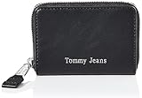 Tommy Jeans Damen TJW Must SMALL ZA AW0AW15649 Geldbörsen, Schwarz