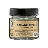 Bremer Gewürzhandel Schabziegerklee, gemahlen, Brotklee, Schabziegerklee Gewürz zum Kochen und Backen, 30g im Glas