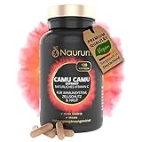 NAURUM® Camu Camu Extrakt - natürliches Vitamin C. 500 MG PRO KAPSEL. 120 Kapseln im 4 Monatsvorrat. Laborgeprüft, vegan, made in germany