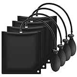 Bomoya 4 Stück Montagekissen Luftkissen - Luftkissen Montagekissensatz Air Pump Wedge von 200kg Fenstermontage Luftkeilpumpe Luftgepolsterte für die Türfenstermontage und Autoreparatur Montagehilfe