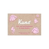 Kuno Wollwaschmittel - Streifen – Sanfte Reinigung für Wolle & Feines, Schonend & Biologisch Abbaubar, 60 Waschladungen, Ohne Schadstoffe