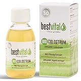 BIO Colostrum Liquid [125ml] | 100% Erstmilch aus DE/AT | Kinder & Erwachsene | Flüssiges Kolostrum zur Unterstützung des Immunsystems | Hohe Verträglichkeit | Deutsches BIO-Siegel