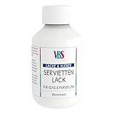 VBS Serviettenlack Glas und Porzellan, 100ml