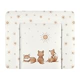 Julius Zöllner Wickelauflage Softy Folie Foxies Gr. 75/75