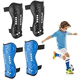 2 PCS Fußball Schienbeinschoner, Comius Sharp Teens Schienbeinschoner Fußball Schienbeinschoner, Kinder Jugend Schienbeinschoner Elite Sportler Perforierte Atmungsaktive Kinder Schienbeinschoner