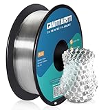 PLA Filament 1.75mm,GIANTARM 3D Drucker Filament PLA Transparent 1kg Spool